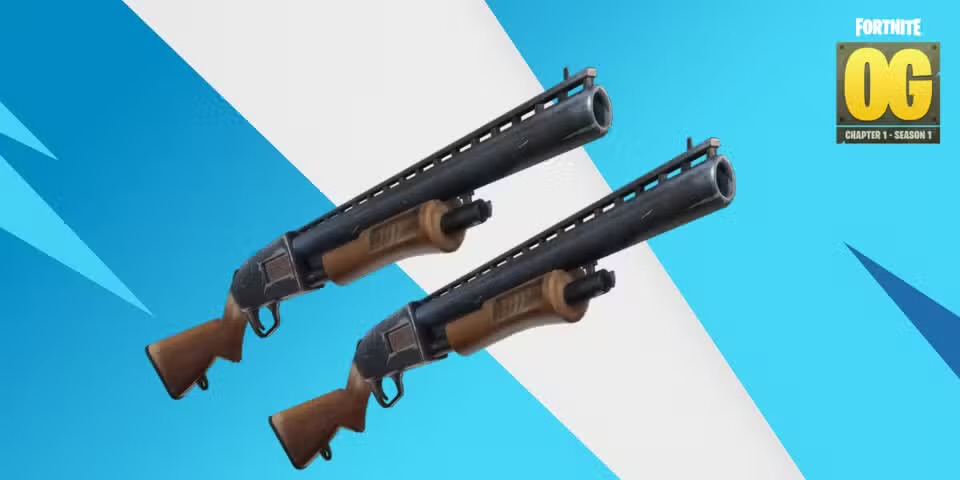 Double Pump Shotgun Returns to Fortnite OG Mode, Sparking Player Nostalgia