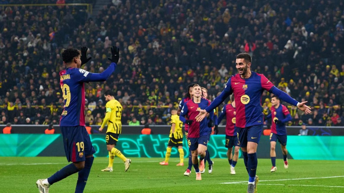 Champions League Round-Up: Barcelona Climbs to Second; Arsenal in Contention