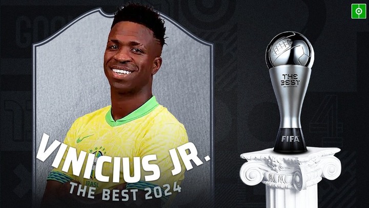 Vinícius Júnior Crowned FIFA Best Player of the Year 2024