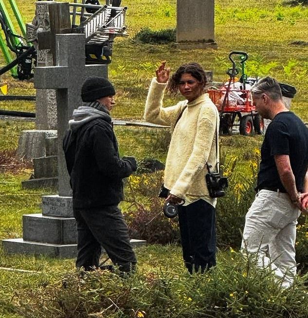 “Zendaya Joins Tom Holland for Emotional Spider-Man: Brand New Day Scene in Surrey”