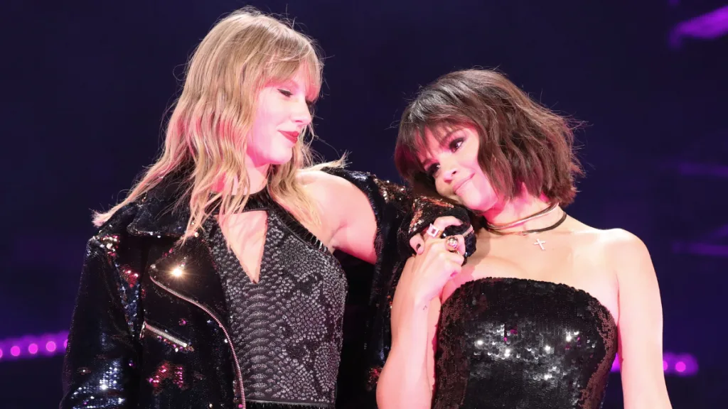 Taylor Swift Viral Wedding Photo at Selena Gomez’s Ceremony Sparks Fan Debate