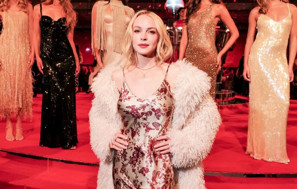 Lindsay Lohan and Martha Stewart Stun in Stylish Coordinating Looks at NYFW