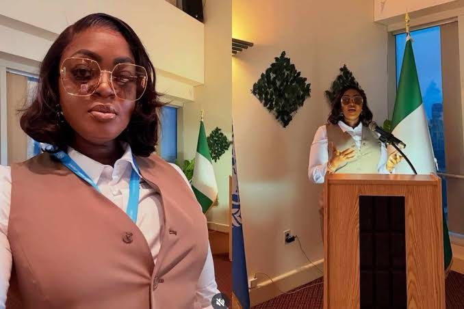 Eniola Badmus UN General Assembly Photos Spark Scrutiny Over Speaking Role
