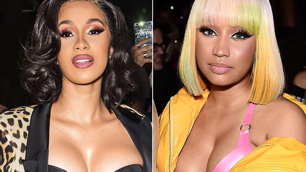 Nicki Minaj Cardi B Feud Explodes: Rappers Trade Insults on Social Media