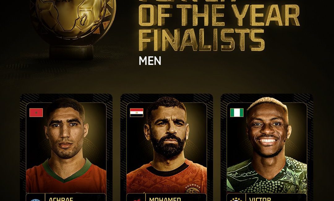 Salah, Osimhen, Hakimi are CAF African Men’s Player Finalists