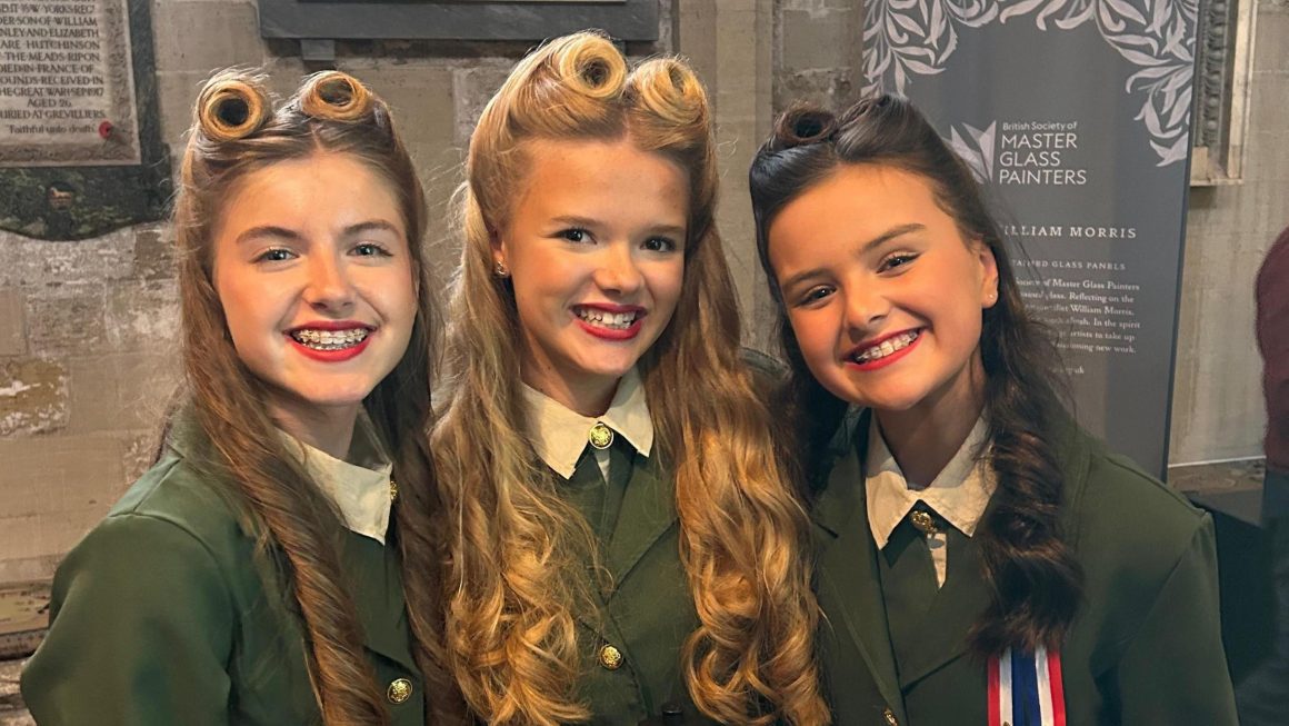 Yorkshire Teens 40s Music Trio, The Duchy Darlings, Go Viral