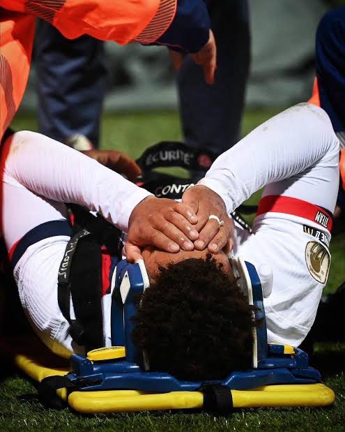 Desire Doue Out Rest Of Year Eight Week Thigh Injury PSG