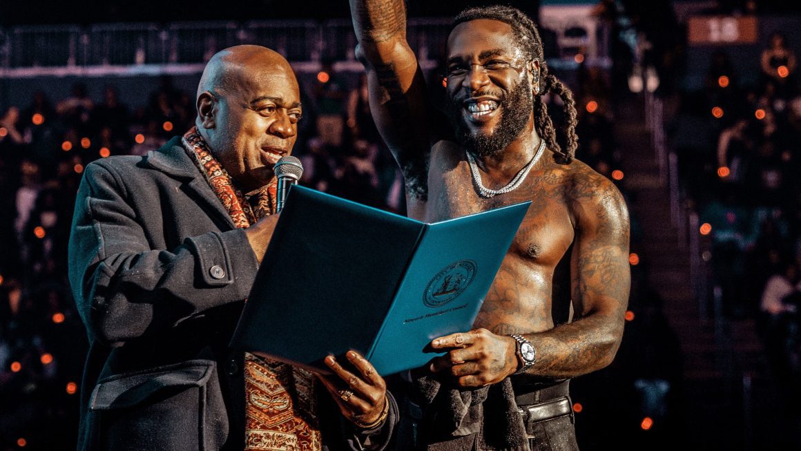 The Giant Strikes Again: Burna Boy Sells Out Newark Arena!